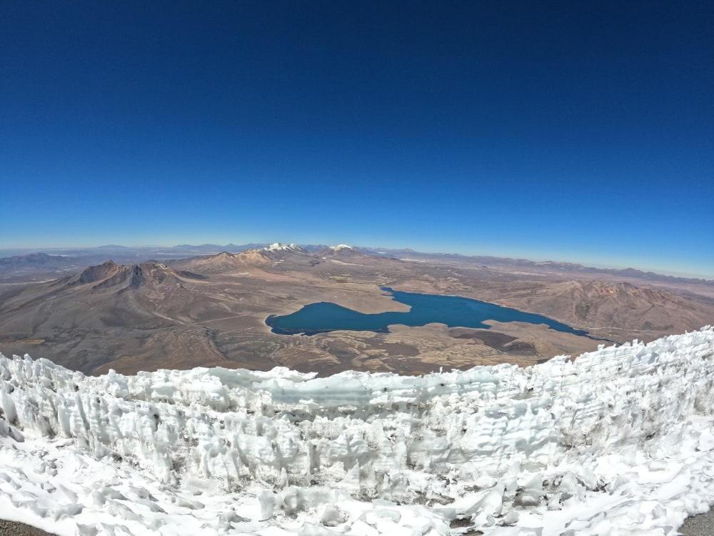 Volcán Parinacota (6.342 m)